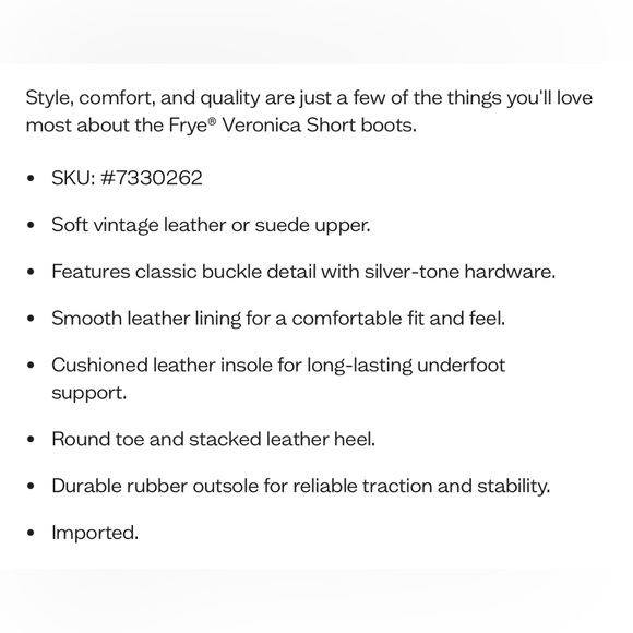 Frye Veronica Short (moto) boots - Picture 5 of 5